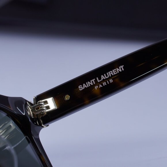 Saint Laurent SL M40/FN 004 Square Sunglasses – Havana/Grey - Picture 7 of 10